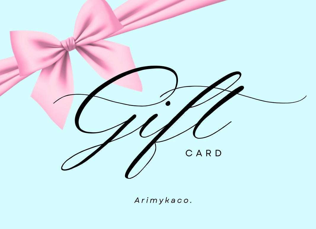 arimykaco. gift card